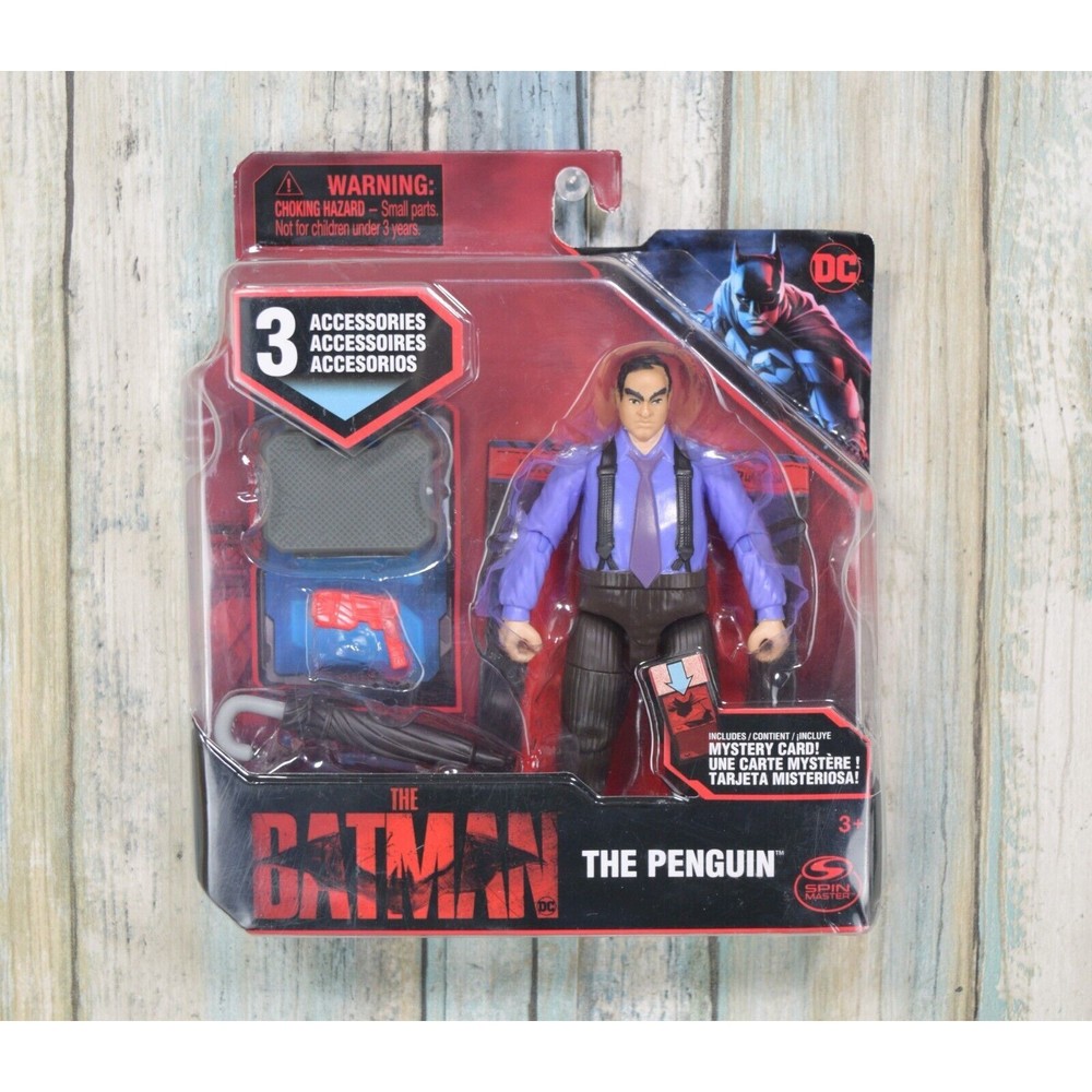 Spin Master DC The Batman Movie The Penguin 4" Action Figure - Picture 1 of 2